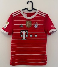 FC Bayern München, Trikot und Hose, Größe 152, rot, adidas, heim, 22/23, Mané 17