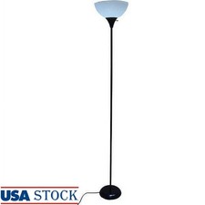 71 Inch Modern Floor Lamp 3 Way Switch Plastic Shade Living Room Office Indoor