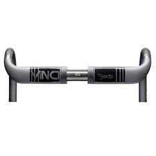 Deda Elementi Vinci DCR Shallow Handlebars, Polish On Black, 42cm