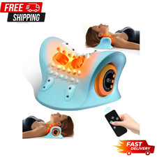 Hugterra Neck Massager 2025, Neck and Shoulder Relaxer with Heat, 3 Modes, Porta