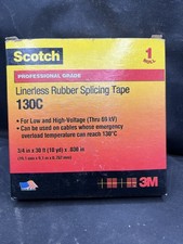 SCOTCH Professional Grade Linerless Rubber Splicing Tape 130C