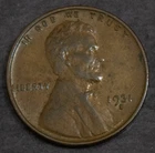 1931 S Lincoln Cent XF................Lot 5845