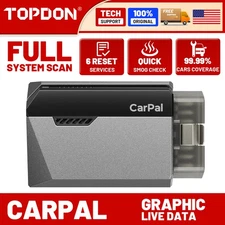 2025 TOPDON Carpal PRO+ Professional All System OBD2 Scanner Car Diagnostic Tool