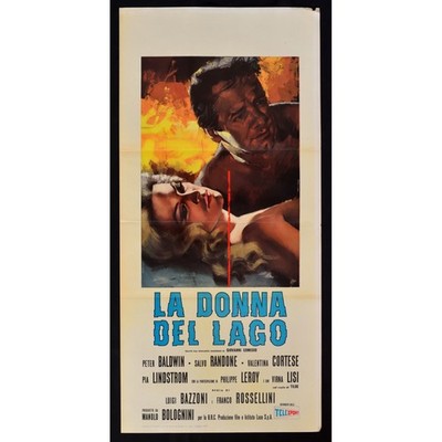 Plakat Die Frau Vom See Virna Lisi Baldwin Rossellini Lindstrom B17