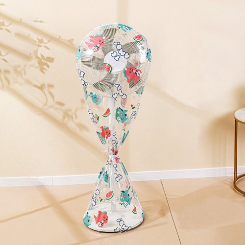 Floor Fan Fan Protective Cover Printed Pattern Dust Protection Cover - Afbeelding 10 van 11