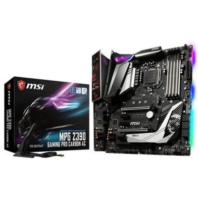 MSI MPG Z390 GAMING PRO CARBON AC LGA 1151 Intel Z390 ATX Intel WIFI Mainboard