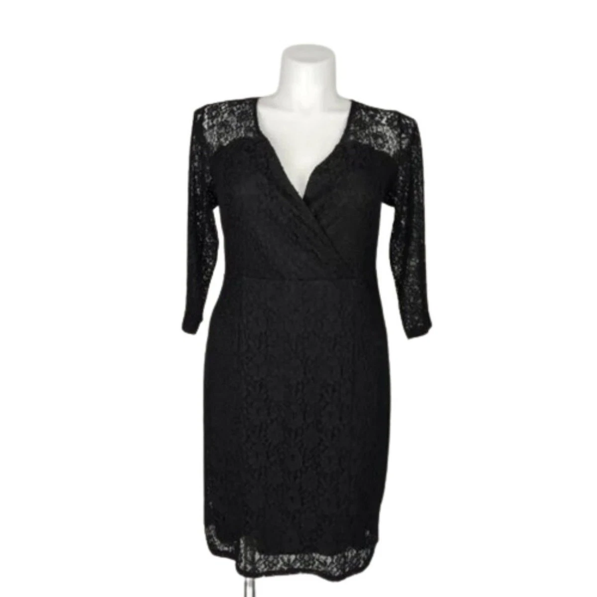 lane bryant little black dress Lane Bryant Cotton Sleeveless Little Black