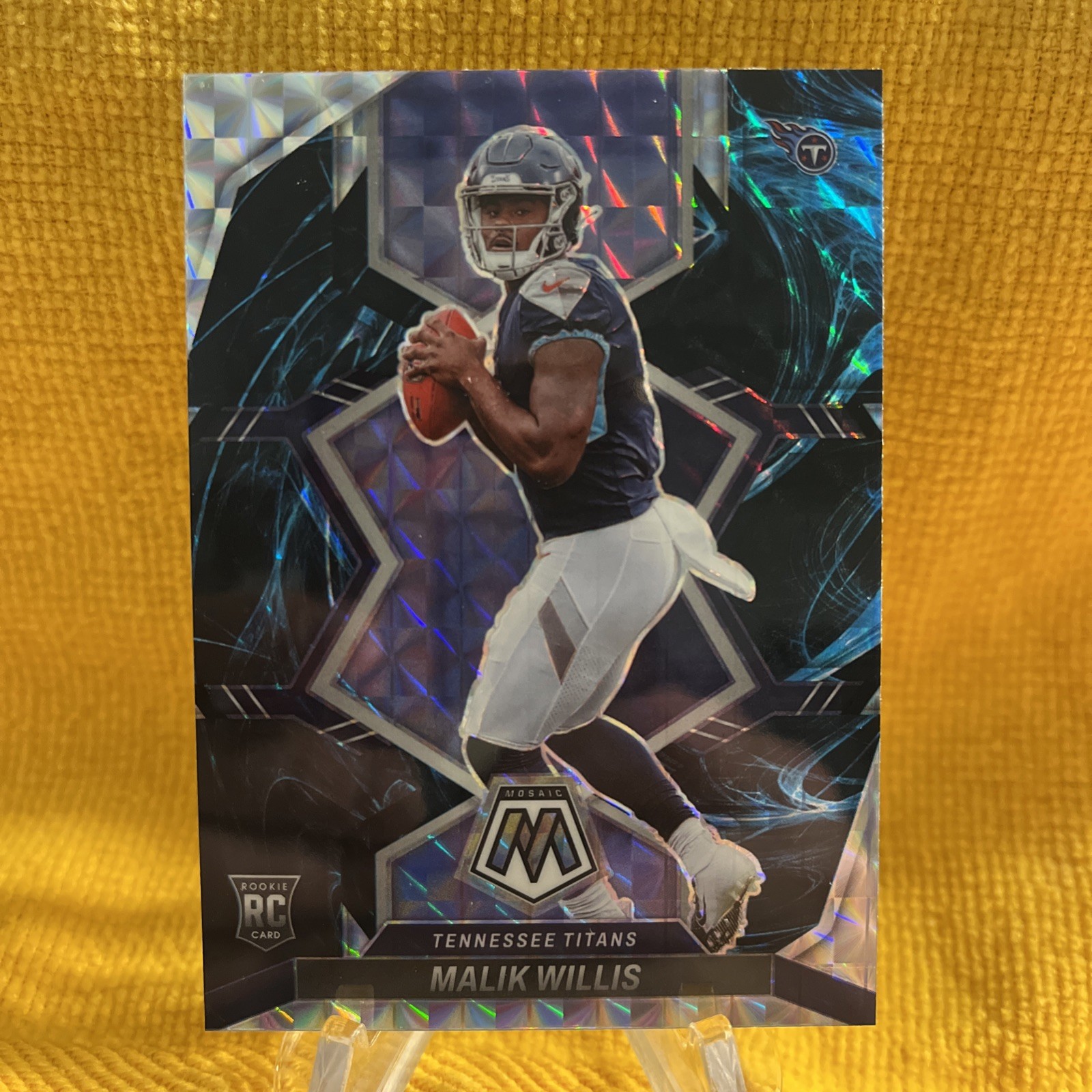 2022 Panini Mosaic Malik Willis #302 Genesis Rookie Prizm RC SSP