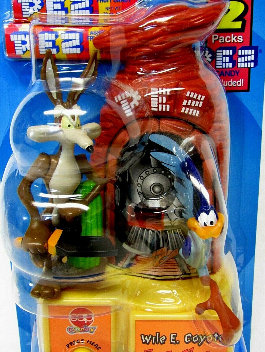 PEZ Wile E Coyote キャラクター Wile E Coyote PEZ Dispenser – PEZ Candy
