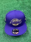 New Era Los Angeles Lakers NBA 9FIFTY SnapBack OSFM Purple 16x Champs Side Patch