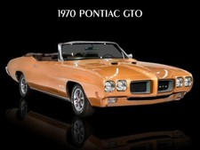 1970 Pontiac Gto Convertible Metal Sign Large Size 12 X 16 - Free Shipping 1970 Pontiac Gto Convertible Metal Sign Large Size 12 X 16 - Free Shipping