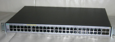 HPE OfficeConnect 1820 Series Switch J9984A 48 Port PoE Gigabit SFP,  voll fit