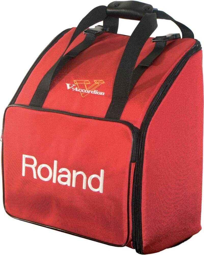 Roland Accordion bag Carrying case BAG-FR-1 Nylon canvas Red From Japan New 
