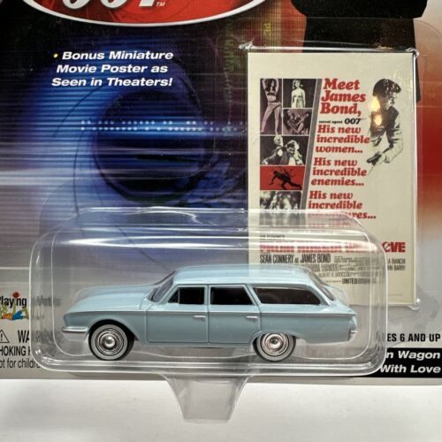 JAMES BOND 007 LIGHT BLUE 1960 FORD STATION WAGON BY JOHNNY LIGHTNING - Picture 7 of 8