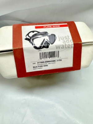 Mares Pure Wire Dive Mask - White/Gray/Black - For Scuba and Snorkeling *New