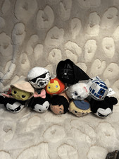 Lot of 11 Disney Tsum Tsum Star Wars and Disney characters