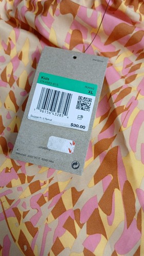 Nike Dri-Fit Girls Youth Running Shorts Orange/Pink Lined Multi Size - Picture 4 of 5