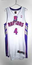 New Nike Toronto Raptors Chris Bosh #4 Jersey Authentic Home White 40 Medium M