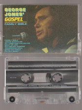 George Jones Gospel Family Bible 1985 Cassette Used