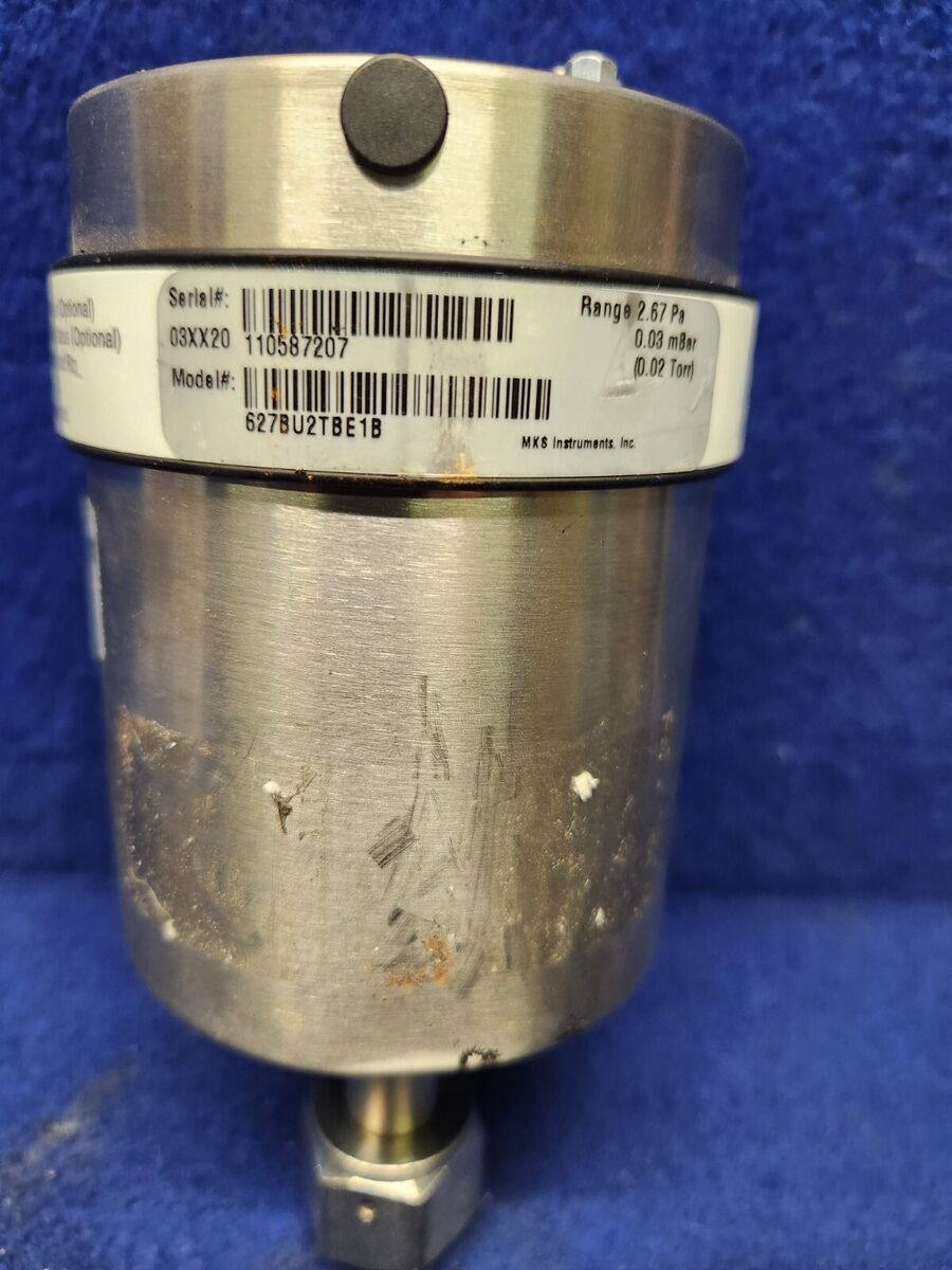 MKS 627BU2TBE1B BARATRON CAPACITANCE MANOMETER, 0.02 TORR | eBay MKS 627BU2TBE1B BARATRON CAPACITANCE MANOMETER, 0.02 TORR | eBay