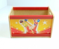 Spielzeugtruhe Schreibtafel Holz Spielzeugbox Spielzeugkiste Made In Germany