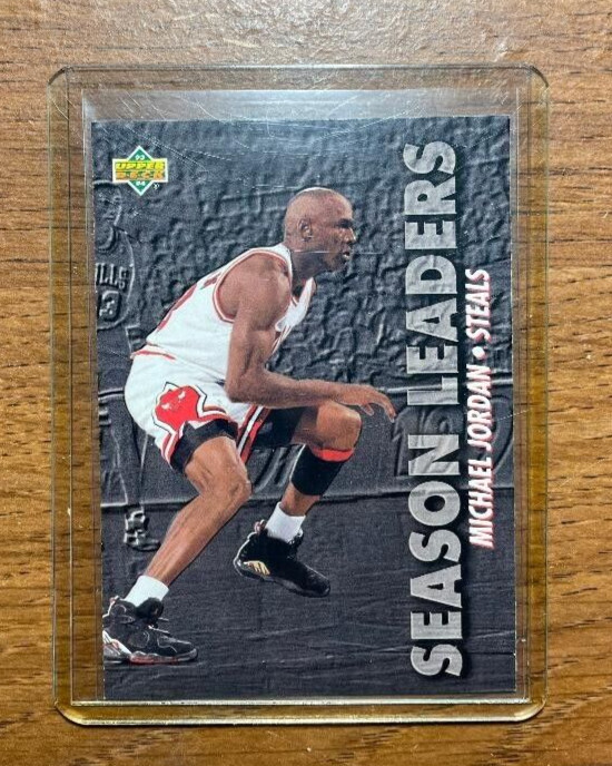 1993/94 Upper Deck Season Leader Michael Jordan #171 Bulls
