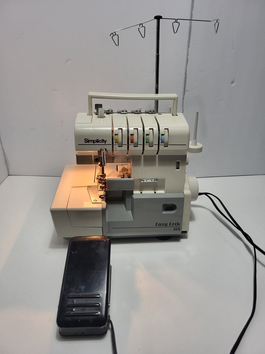 Simplicity Easy Lock Sewing Machine Model SL 804 Differental Feed