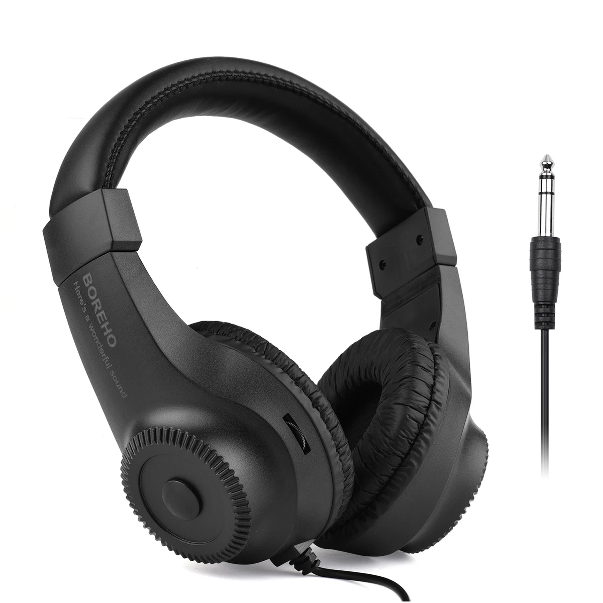 Wired Over Ear Headphones Headset For Mixer Amplifier Guitar