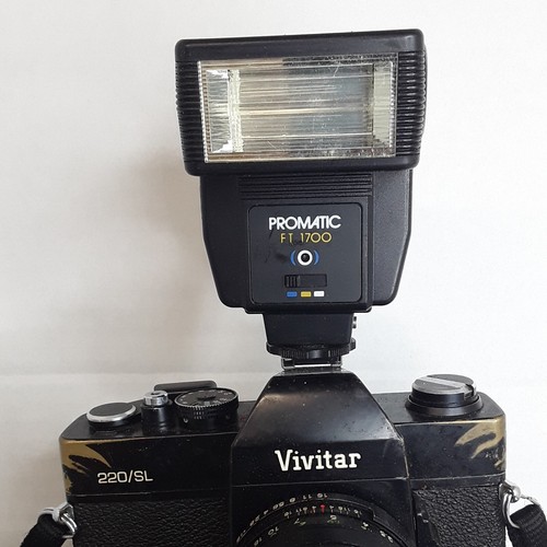 Vivitar 220 / SL 35mm SLR Film Camera With M42 Screw mount lens. - Picture 5 of 9