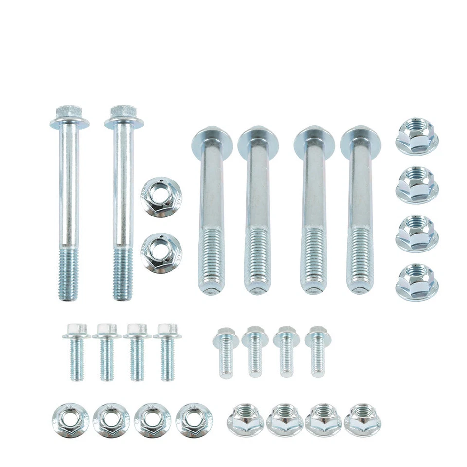 Kit de soporte y grillete de suspensión de resorte de hoja trasera para Chevy Silverado GMC Sierra Foto 3 de 4