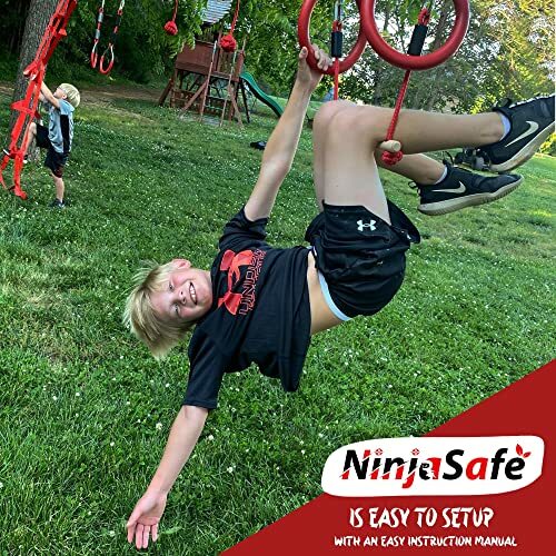 Ninja Durable Obstacle Course for Kids Backyard Outdoor Playset Equipment |  eBay