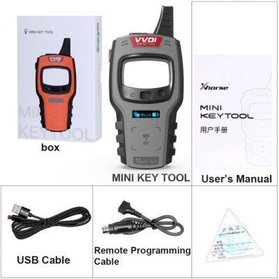 NEW Xhorse VVDI Mini Key Tool OBD2 Prog/rammer Tester Cloner & Remote Generator
