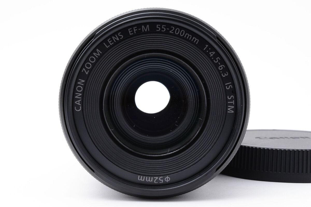 ✨MINT✨ Canon EF-M 55-200mm f/4.5-6.3 IS STM Lens Black ✨MINT✨ Canon EF-M 55-200mm f/4.5-6.3 IS STM Lens Black