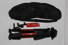 Torjim AX60 Professional Video Camera Tripod Adjustable Legs Carry Case Orange