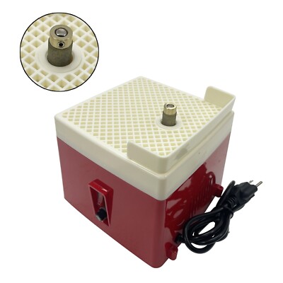 110V Mini Automatic Water Grinder for Glass, Marble,Ceramics DIY Tool Red