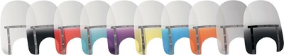 Memphis Shades 15in. Memphis Slim Windshield 7in. Ausschnitt Klar #MEM4110