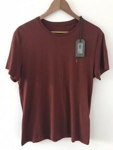 all saints red t shirt