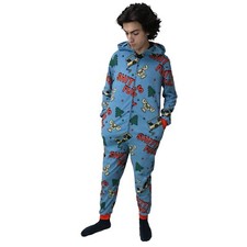 Unisex Christmas Vacation Movie "Sh tter's Full" Ugly Christmas Pajama Jumpsuit