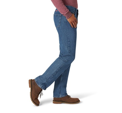 Wrangler Men's and Big Men's Regular Fit Jeans Size 42x29 Dark StoneWash - Picture 4 of 8