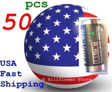 50 piece LR1 E90 N MN9100 910A Heavy Duty Bulk 1.5V Alkaline Battery USA