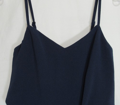 Vestido The Population Azul Alondra Cuello en V Vaina Talla XXS NUEVO CON ETIQUETAS - Imagen 3 de 10