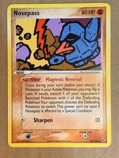 Pokemon Card Ex Deoxys Nosepass 42/107. on eBay