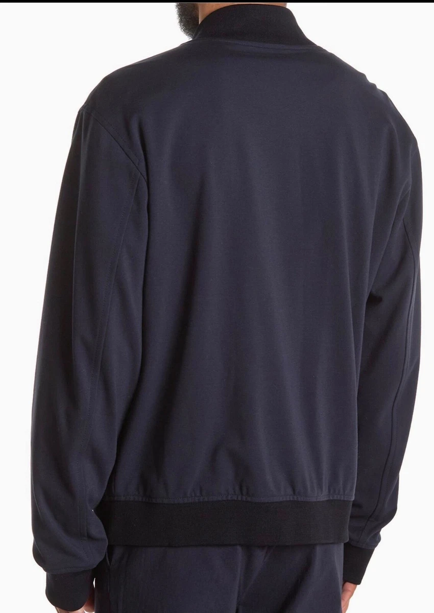 600 NWT HUGO BOSS x Nordstrom Men s Blue Bomber Jacket Sz It 46 US 36R