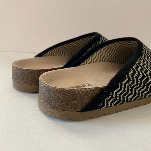 Sonoma Damen Gr. 8 Pantoletten Clogs Slipper Komfort Strick Haxleigh Schwarz Neu - Bild 7 von 8