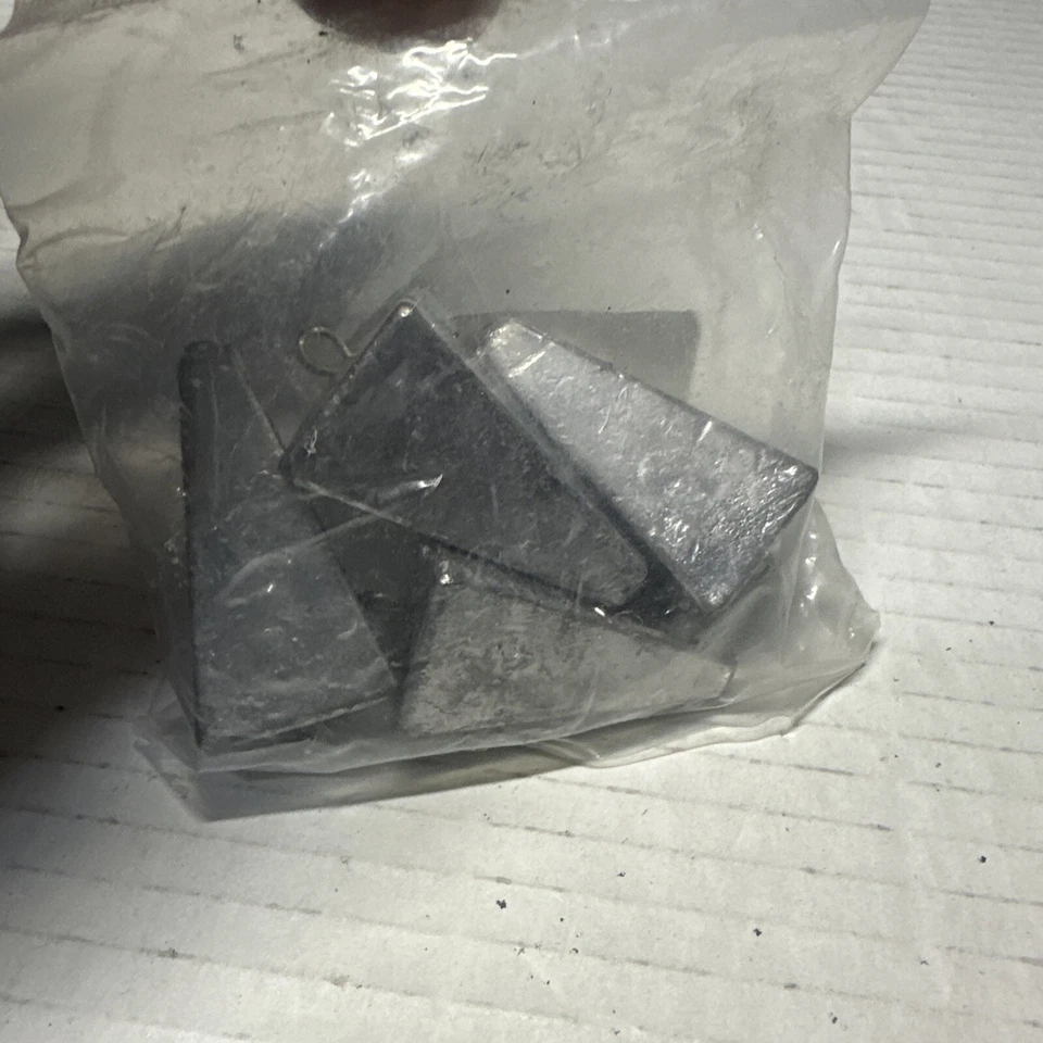 (4-Pk) South Bend Pyramid Sinkers 4 oz. PYR-4 Foto 2 de 2