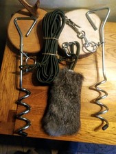 Handmade Gundog Training Running Rabbit Fur Dummy Complete Kit.