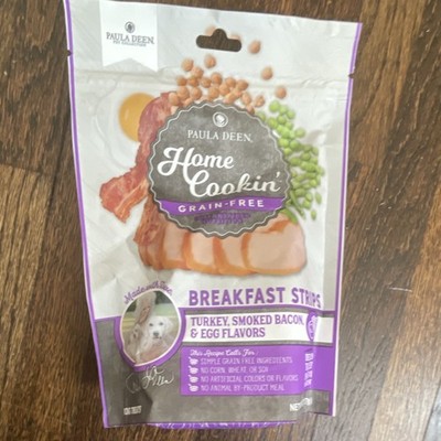 Paula Deen Home Cookin' Grain-Free Adult Dog Treat Sticks Turkey Bacon Egg