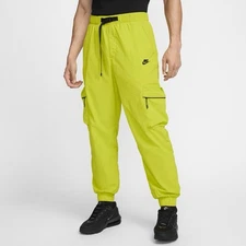 Nike Mens Tech Pack Woven Cargo Pants Green Size Small FZ0756-357 NWT