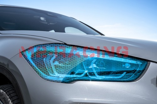 12" Hex Holographic Gloss Headlight Taillight Tint Film Fog Honeycomb Protective - Bild 84 von 86