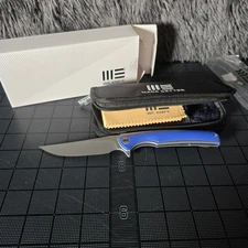 WE Knife 704X BattlBox Exclusive D2 Steel G10 Scales Hollow Grind Pocket Knife